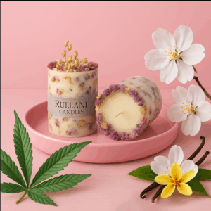Botanical Candles – Florale Symphonie - Hanf & Vanille